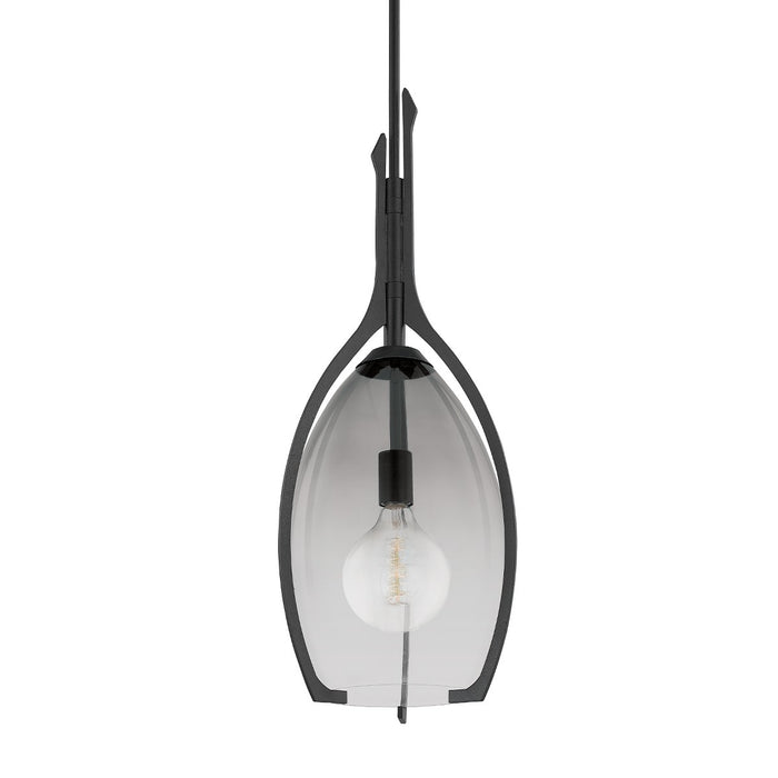 Troy Lighting - F8313-FOR - One Light Pendant - Pacifica - Forged Iron