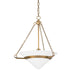 Troy Lighting - F8320-PBR - One Light Pendant - Amador - Patina Brass