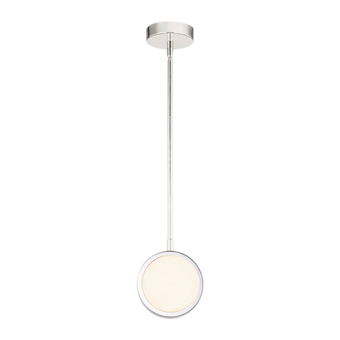 Alora - PD325106PNAR - LED Pendant - Blanco - Polished Nickel/Alabaster