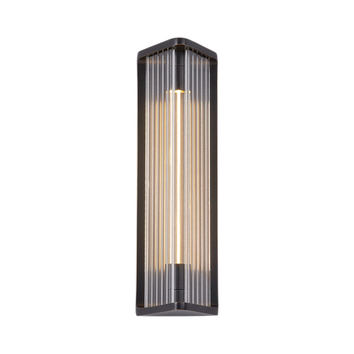 Alora - WV339112UBCR - LED Vanity - Sabre - Ribbed Glass/Urban Bronze