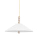 Mitzi - H615702-AGB - Two Light Pendant - Alexis - Aged Brass