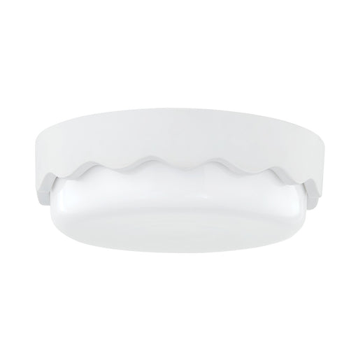 Mitzi - H656503-CMW - Three Light Flush Mount - Wave - Ceramic Matte White