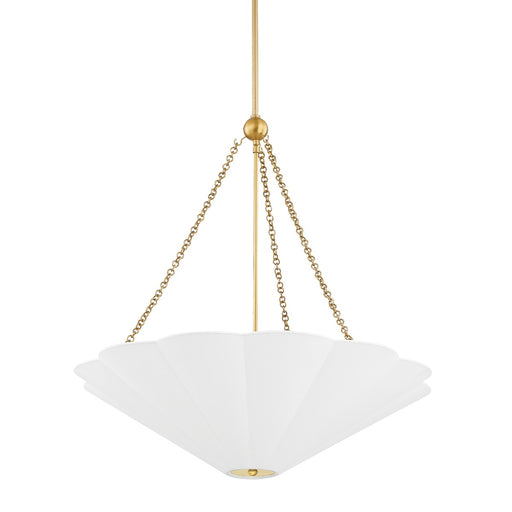 Mitzi - H676703-AGB - Three Light Pendant - Alana - Aged Brass