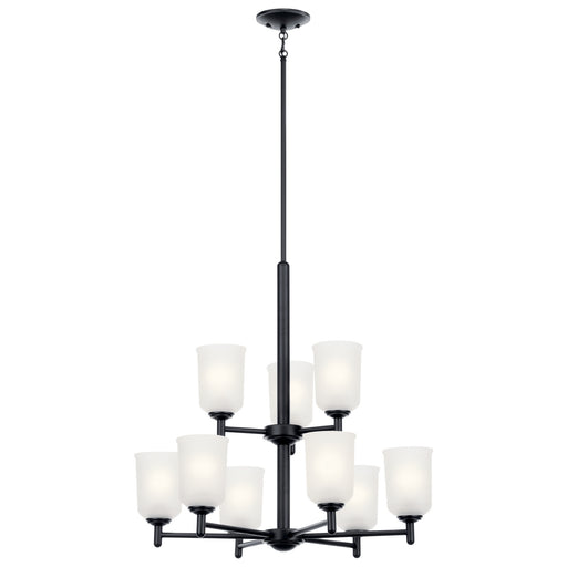 Kichler - 43672BK - Nine Light Chandelier - Shailene - Black