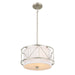 Kichler - 52074SN - Three Light Pendant/Semi Flush - Birkleigh - Satin Nickel