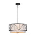 Kichler - 52075BK - Three Light Pendant/Semi Flush - Birkleigh - Black