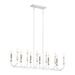 Kichler - 52350WH - 12 Light Chandelier - Armand - White