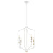 Kichler - 52351WH - Four Light Foyer Pendant - Armand - White