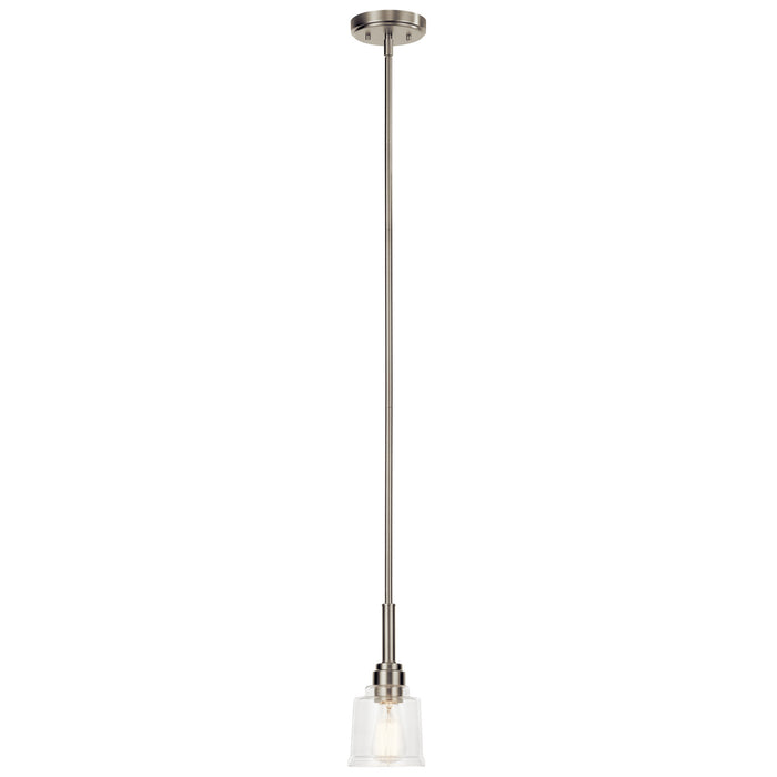 Kichler - 52399NI - One Light Mini Pendant - Aivian - Nickel Textured