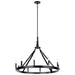 Kichler - 52421BK - Ten Light Chandelier - Emmala - Black