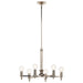 Kichler - 52424PN - Six Light Chandelier - Torvee - Nickel Textured