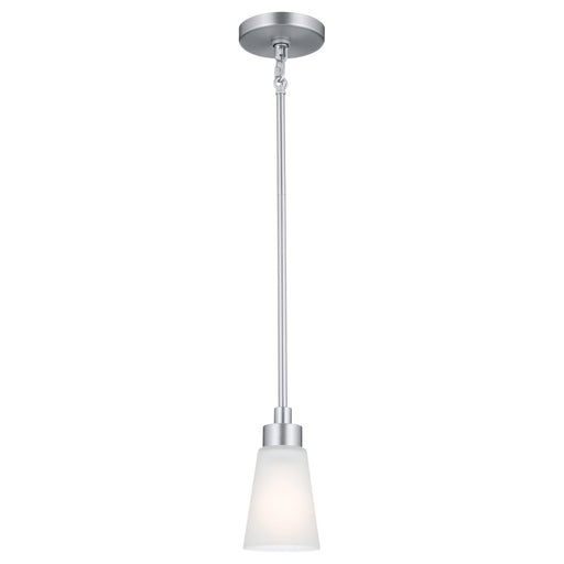 Kichler - 52444NI - One Light Mini Pendant - Erma - Brushed Nickel