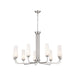 Kichler - 52481PN - Nine Light Chandelier - Truby - Polished Nickel