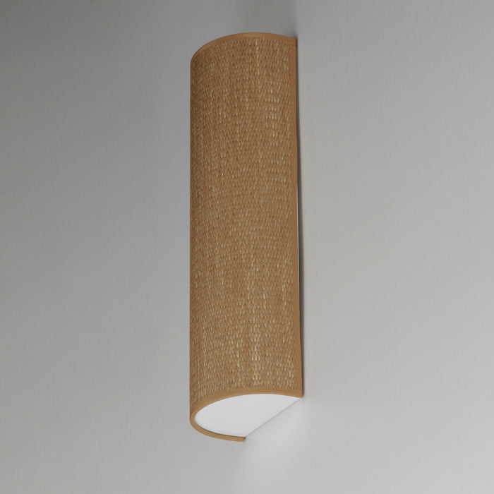 Maxim - 10228GC - LED Wall Sconce - Prime - Grasscloth