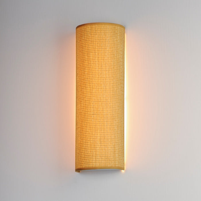 Maxim - 10238GC - LED Wall Sconce - Prime - Grasscloth