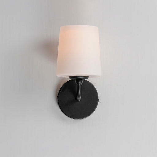 Maxim - 12091SWBK - One Light Wall Sconce - Bristol - Black