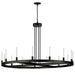 Maxim - 16168CRBK - LED Chandelier - Ovation - Black