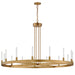 Maxim - 16168CRGLD - LED Chandelier - Ovation - Gold