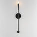 Maxim - 24811BK - One Light Wall Sconce - Vela - Black