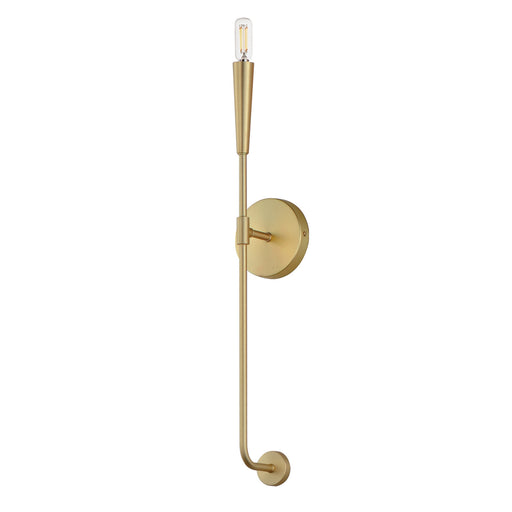 Maxim - 24811SBR - One Light Wall Sconce - Vela - Satin Brass