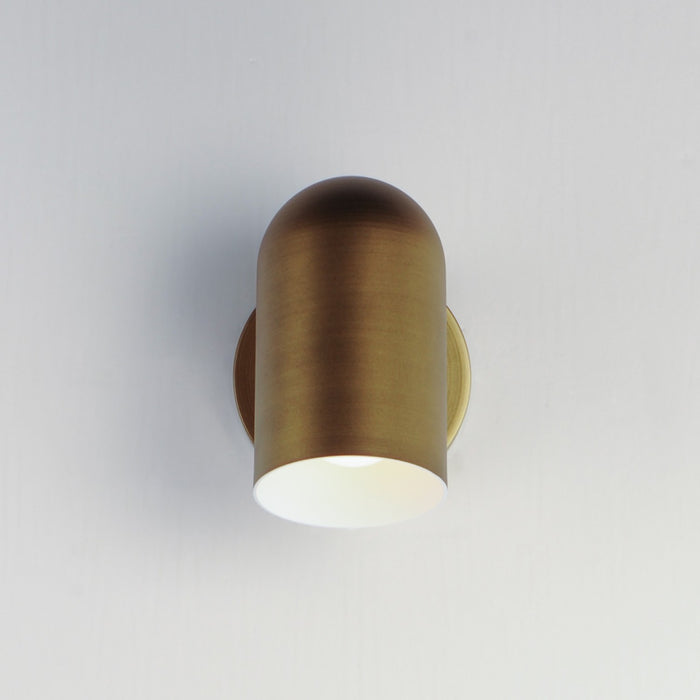 Maxim - 62003NAB - LED Outdoor Wall Sconce - Spot Light - Natural Aged Brass