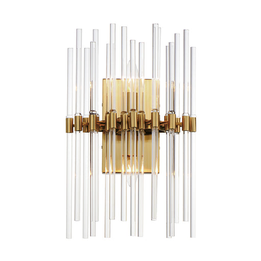 Maxim - 38409CLHR - Two Light Wall Sconce - Divine - Heritage