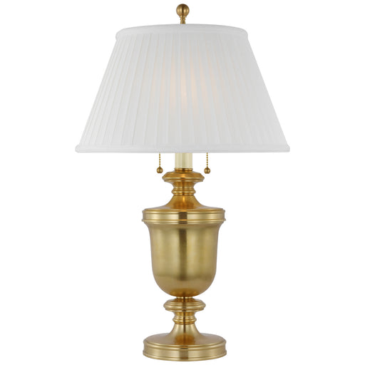 Visual Comfort Signature - CHA 8172AB-SP - Two Light Table Lamp - Classical Urn - Antique-Burnished Brass