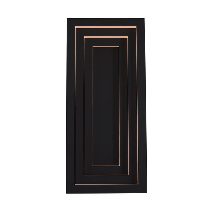 Kalco - 401921MB - LED Outdoor Wall Sconce - Chrysler - Matte Black