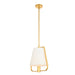 Kalco - 516055WB - One Light Pendant - Marco - Winter Brass