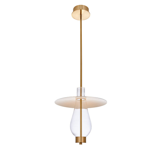 Kalco - 517555WB - LED Pendant - Hugo - Winter Brass