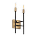 Varaluz - 314W02HGCB - Two Light Wall Sconce - Bodie - Havana Gold/Carbon