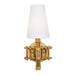 Varaluz - 360W01FG - One Light Wall Sconce - Nevis - French Gold