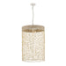 Varaluz - 362F06CW - Six Light Foyer Pendant - Cayman - Country White