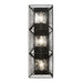 Varaluz - 366W03CB - Three Light Wall Sconce - Arcade - Carbon