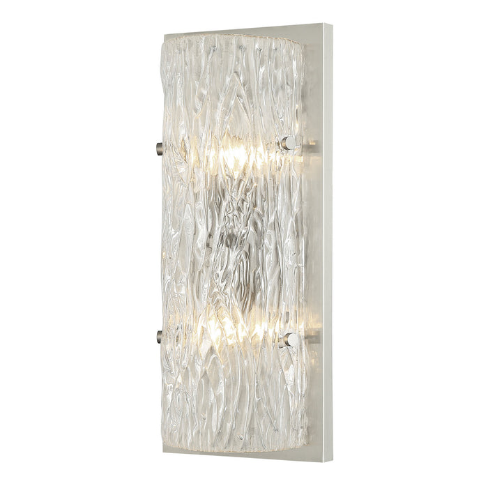 Varaluz - 376W02BN - Two Light Wall Sconce - Morgan - Brushed Nickel