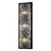 Varaluz - 376W03BL - Three Light Wall Sconce - Morgan - Black