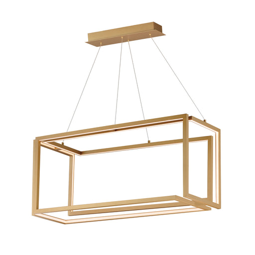 ET2 - E21266-GLD - LED Linear Pendant - Penrose - Gold