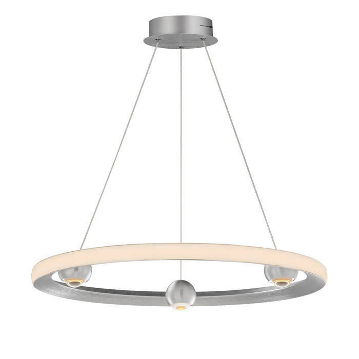 ET2 - E23512-AL - LED Pendant - Nodes - Brushed Aluminum