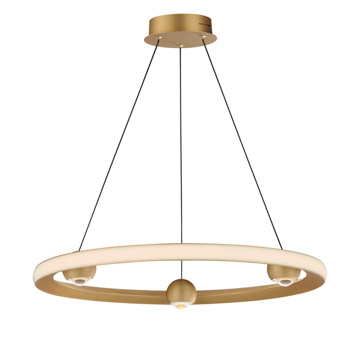 ET2 - E23512-GLD - LED Pendant - Nodes - Gold