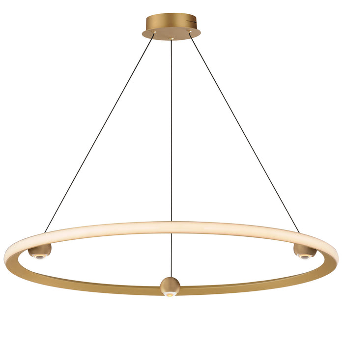 ET2 - E23514-GLD - LED Pendant - Nodes - Gold