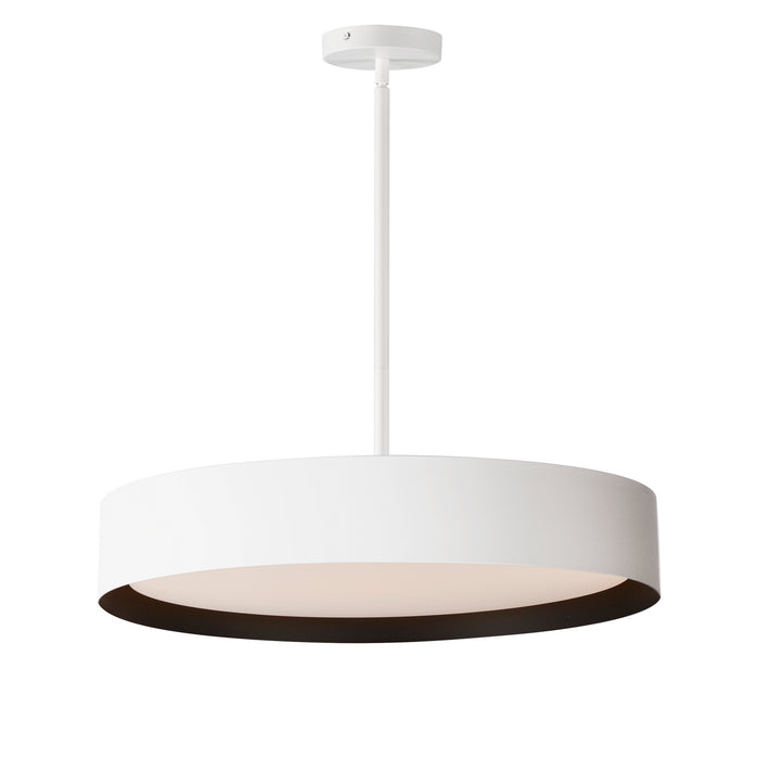 ET2 - E51015-WTBK - LED Pendant - Echo - White / Black