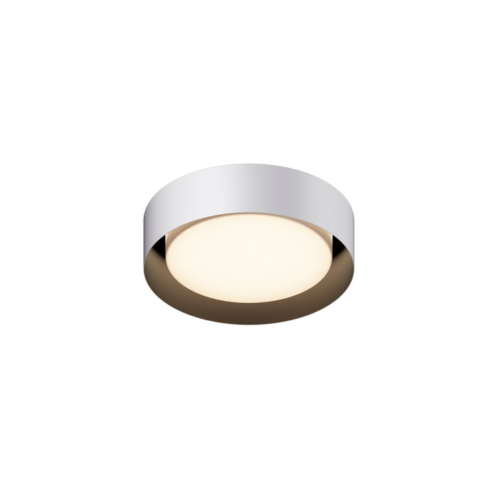 ET2 - E51010-WTBK - LED Flush Mount - Echo - White / Black