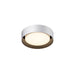 ET2 - E51010-WTBK - LED Flush Mount - Echo - White / Black