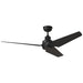 Visual Comfort Fan - 3RULSM52MBKD - 52"Ceiling Fan - Ruhlmann - Midnight Black