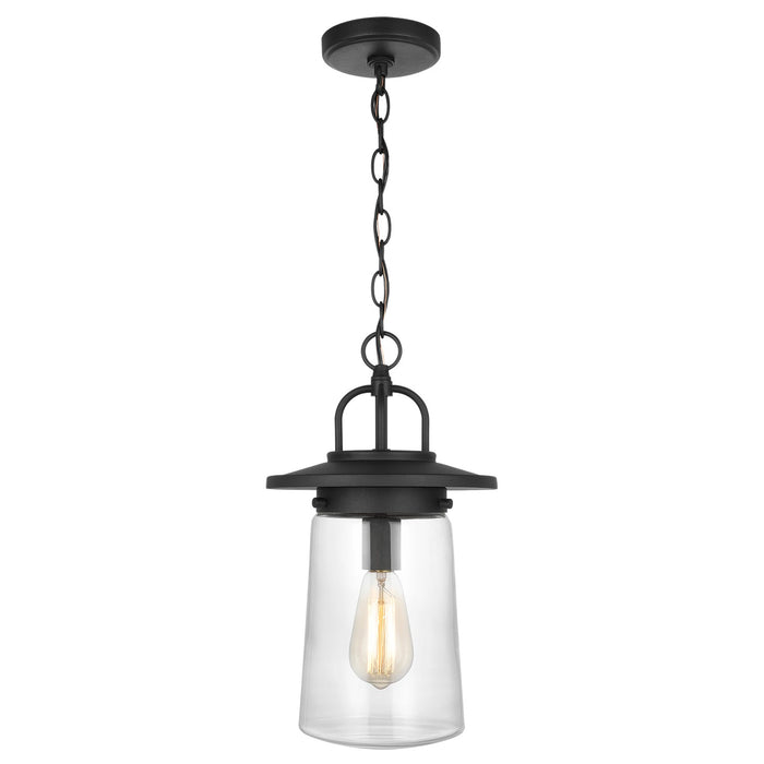 Generation Lighting. - 6208901-12 - One Light Outdoor Pendant - Tybee - Black