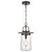 Generation Lighting. - 6208901-71 - One Light Outdoor Pendant - Tybee - Antique Bronze