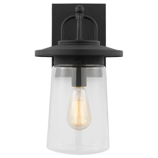 Generation Lighting. - 8608901-12 - One Light Outdoor Wall Lantern - Tybee - Black