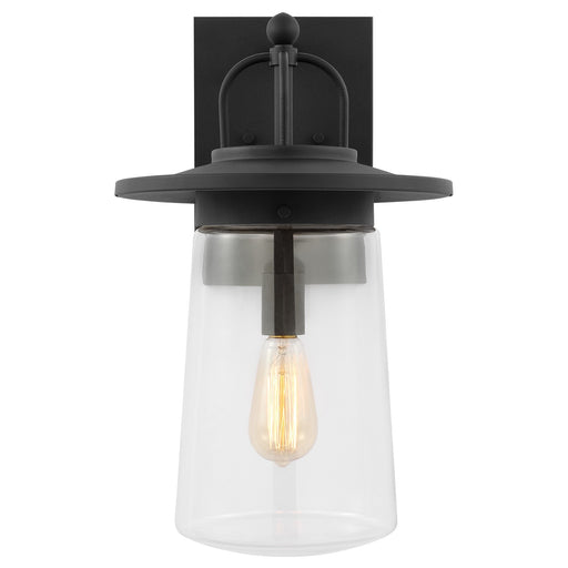 Generation Lighting. - 8708901-12 - One Light Outdoor Wall Lantern - Tybee - Black