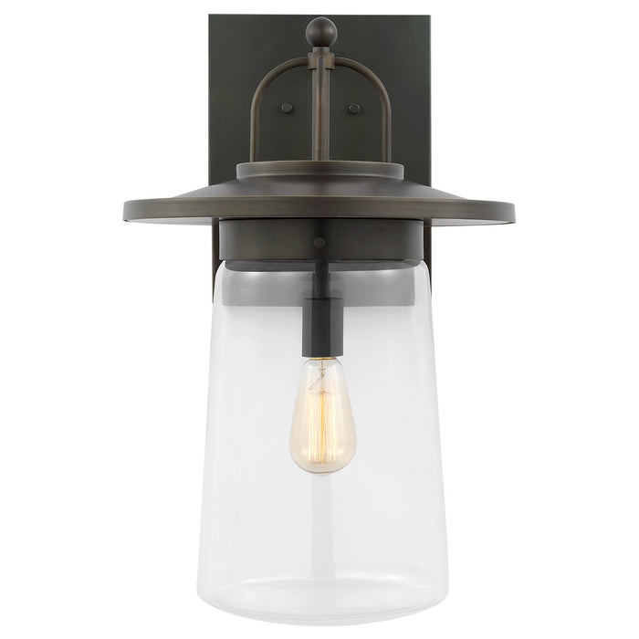 Generation Lighting. - 8808901-71 - One Light Outdoor Wall Lantern - Tybee - Antique Bronze