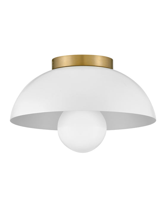 Lark - 83301MW - LED Flush Mount - Stu - Matte White